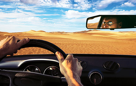 desert, driving