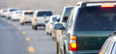 stuck traffic