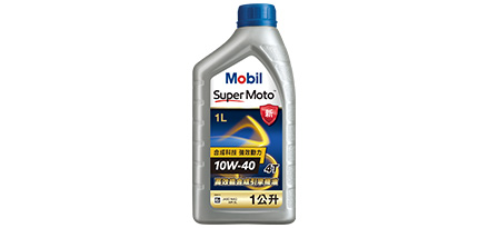 packshot of Mobil Super Moto 10W-40 fs square md